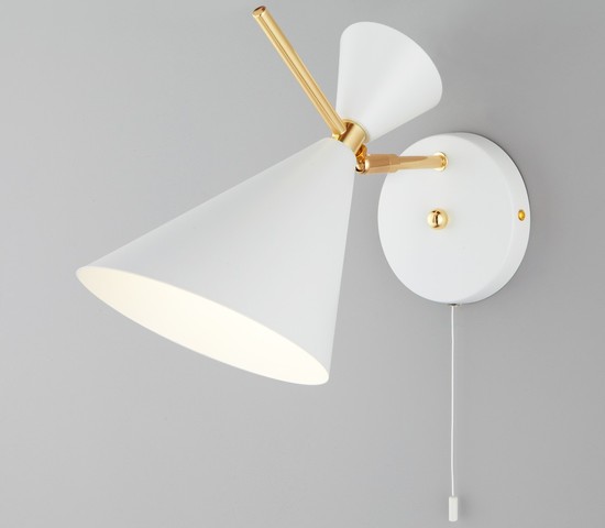 Настенный светильник 70114/1 белый