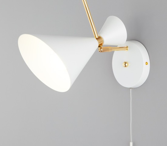 Настенный светильник 70114/1 белый