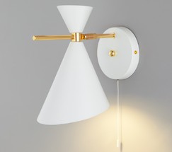 Настенный светильник 70114/1 белый