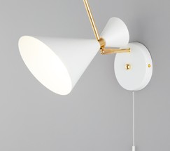 Настенный светильник 70114/1 белый