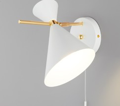 Настенный светильник 70114/1 белый