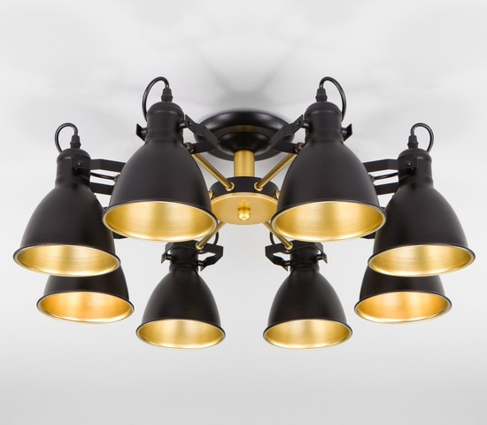 Люстра 70112/8 черный