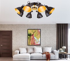 Люстра 70112/8 черный