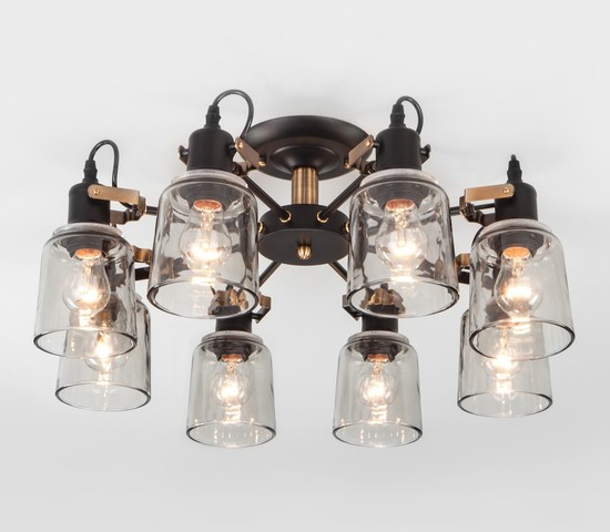 Люстра 70111/8 черный