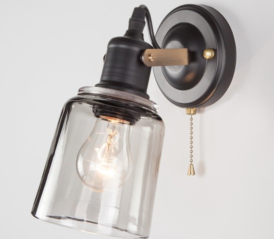 Настенный светильник 70111/1 черный