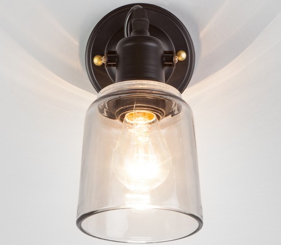 Настенный светильник 70111/1 черный