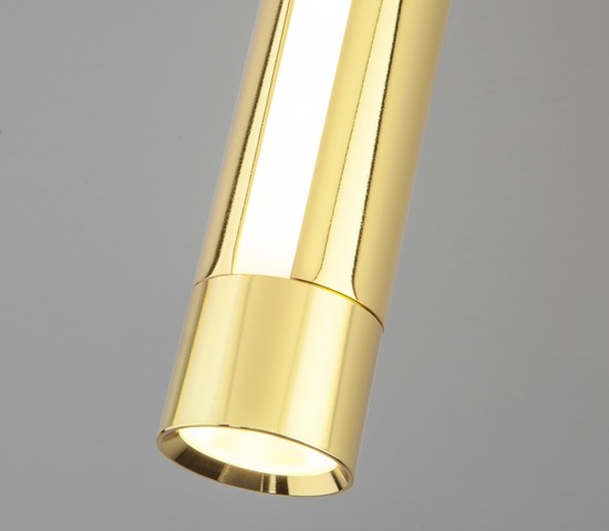 Люстра 20084/1 LED черный/золото