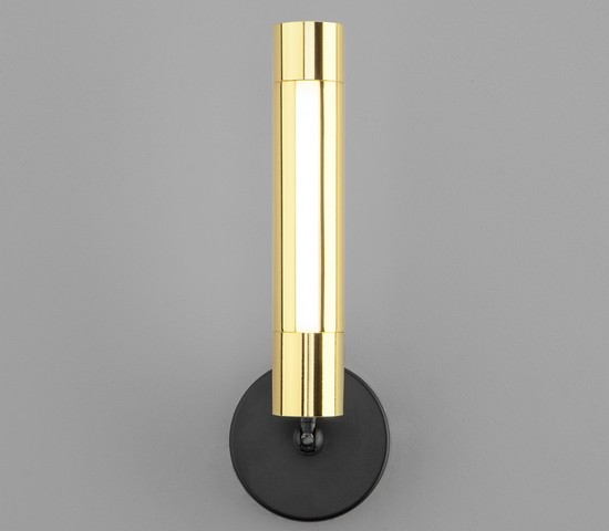 Люстра 20084/1 LED черный/золото