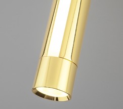 Люстра 20084/1 LED черный/золото