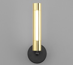 Люстра 20084/1 LED черный/золото