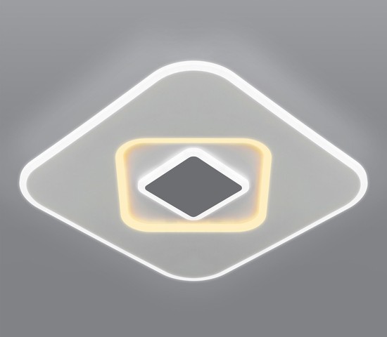 Люстра 90218/1 белый/ серый