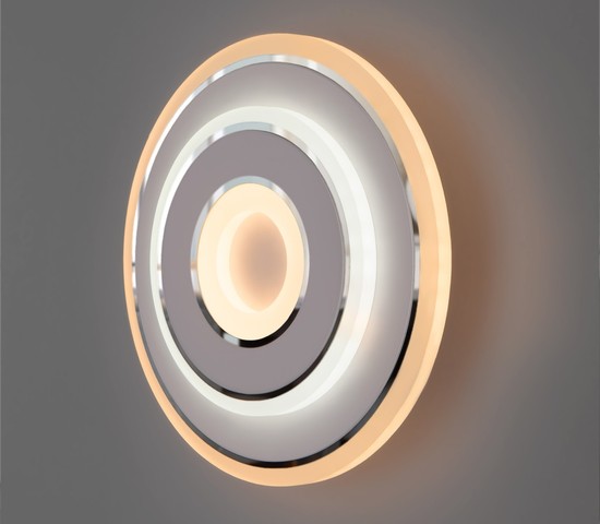 Настенный светильник 90185/1 белый/хром