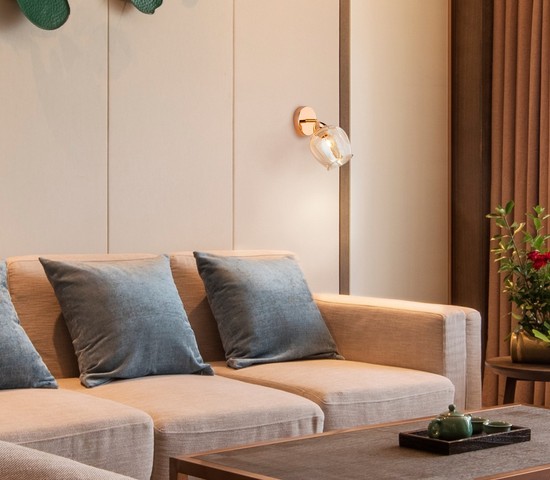 Настенный светильник 30164/1 золото