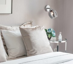 Настенный светильник 30164/1 хром