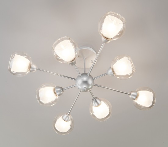 Люстра 30163/8 матовое серебро