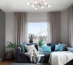 Люстра 30163/8 матовое серебро