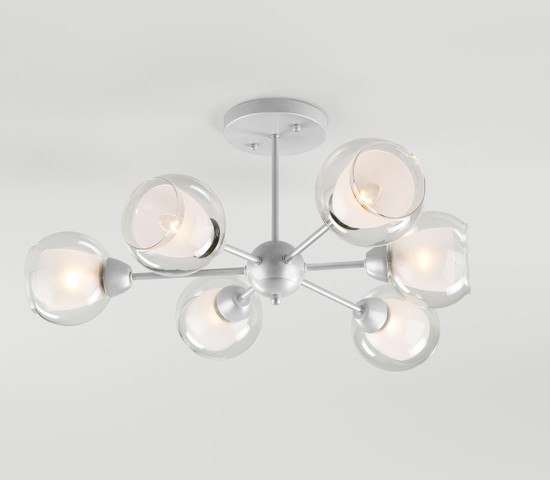 Люстра 30163/6 матовое серебро