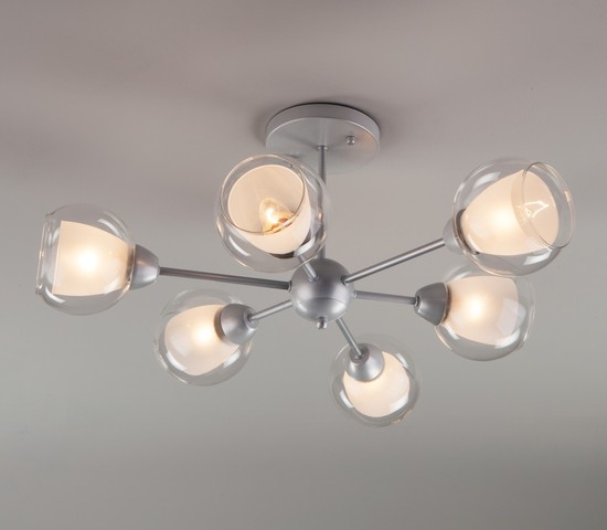 Люстра 30163/6 матовое серебро