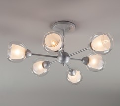 Люстра 30163/6 матовое серебро