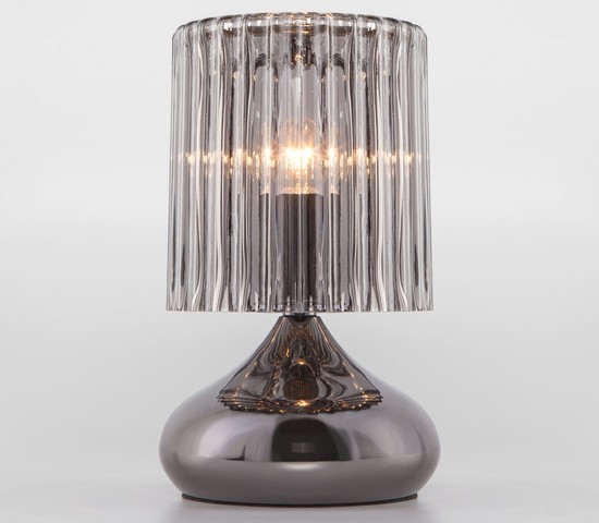 Настольная лампа 01068/1 черный жемчуг