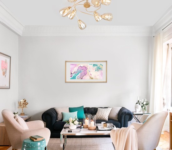 Люстра 30168/8 матовое золото