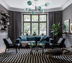 Люстра 30166/8 хром