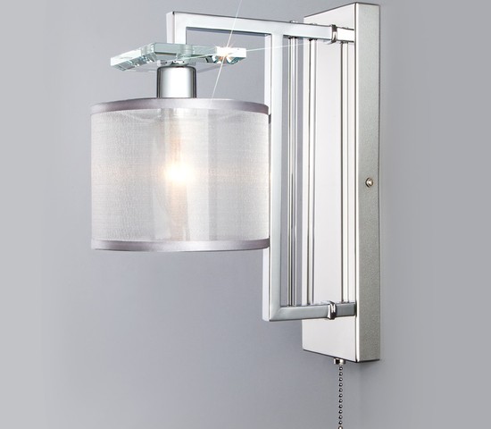 Настенный светильник 60108/1 хром