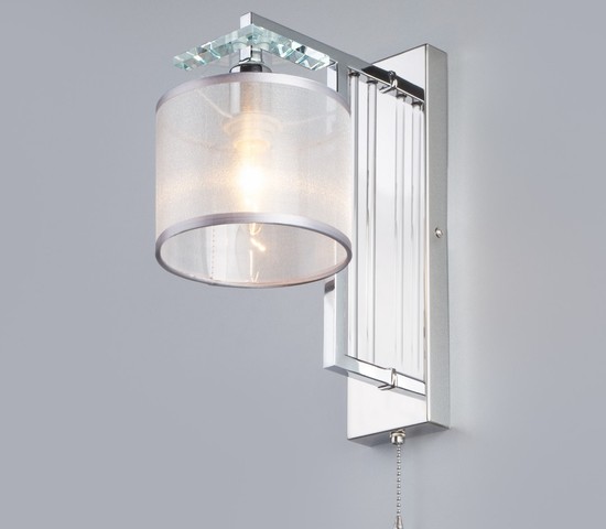 Настенный светильник 60108/1 хром