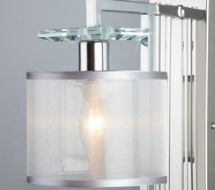 Настенный светильник 60108/1 хром