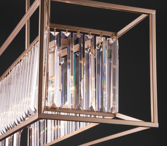 Люстра 299/6 шампань Strotkis