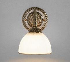 Настенный светильник 60106/1 античная бронза