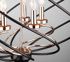 Люстра 60105/5 черный