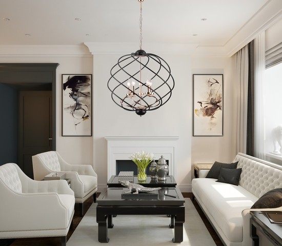 Люстра 60105/3 черный