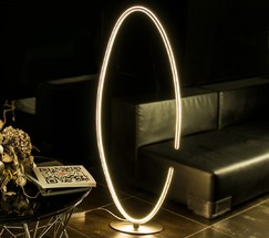 Торшер 80415/1 сатин-никель