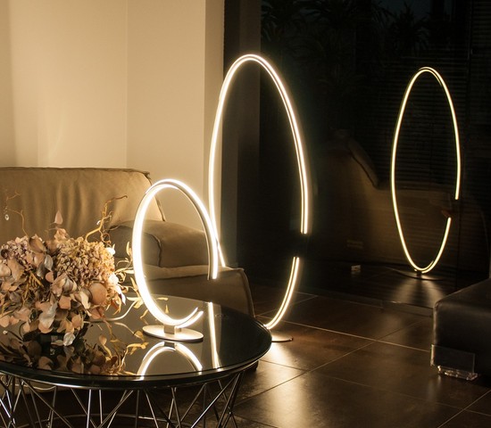 Настольная лампа 80414/1 сатин-никель