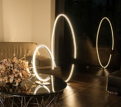 Настольная лампа 80414/1 сатин-никель