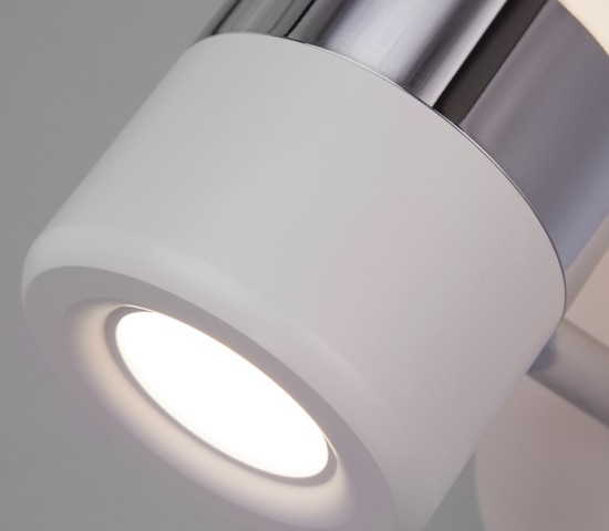 Настенный светильник 20165/1 LED хром/белый