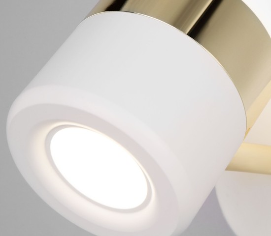 Настенный светильник 20165/1 LED золото/белый