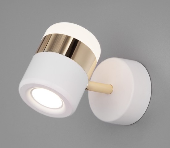 Настенный светильник 20165/1 LED золото/белый