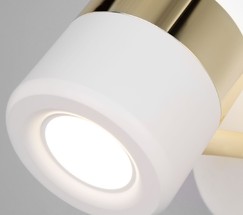 Настенный светильник 20165/1 LED золото/белый