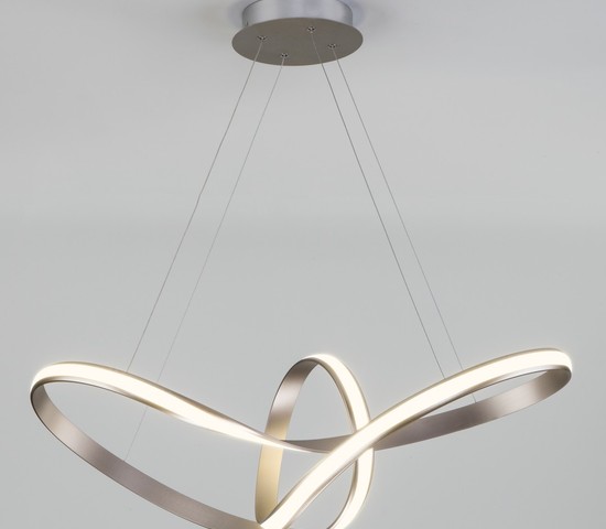 Люстра 90174/1 сатин-никель