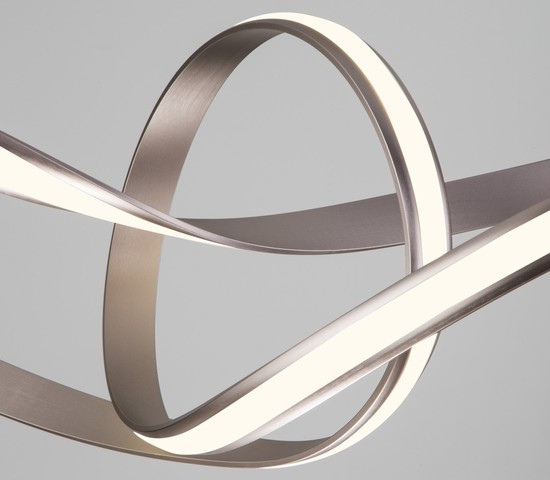 Люстра 90174/1 сатин-никель