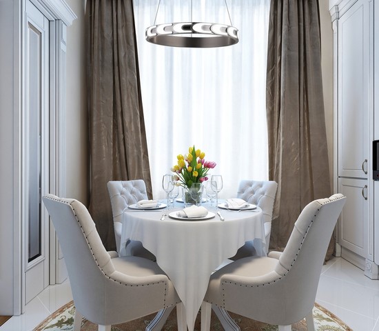 Люстра 90163/1 сатин-никель