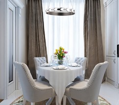 Люстра 90163/1 сатин-никель