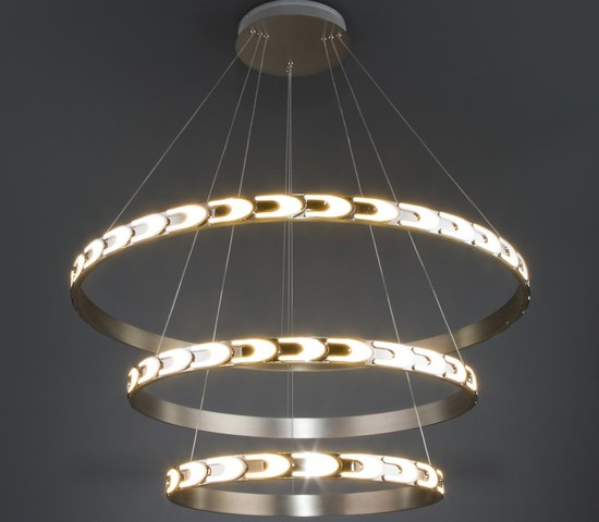 Люстра 90163/3 сатин-никель