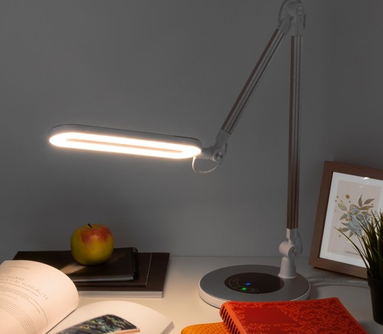 Настольная лампа 80420/1 серебристый