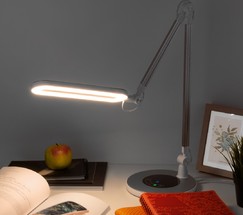 Настольная лампа 80420/1 серебристый