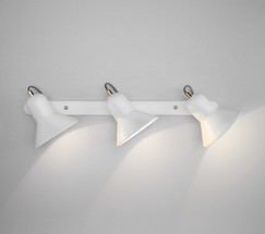 Настенный светильник 20083/3 белый/золото