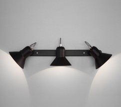 Настенный светильник 20083/3 черный/хром