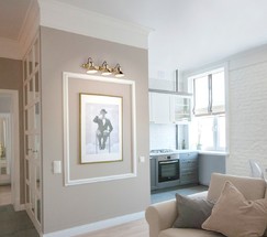 Настенный светильник 20082/3 золото